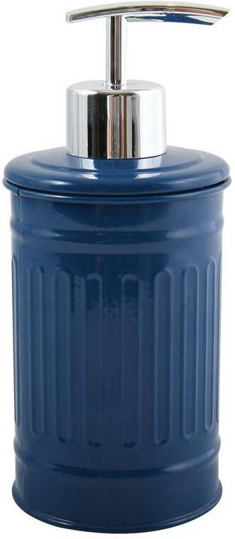 MSV Zeeppompje|dispenser Industrial metaal marine blauw 17 cm