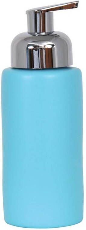 MSV Zeeppompje|dispenser Kyoto keramiek pastel blauw|zilver 18 c