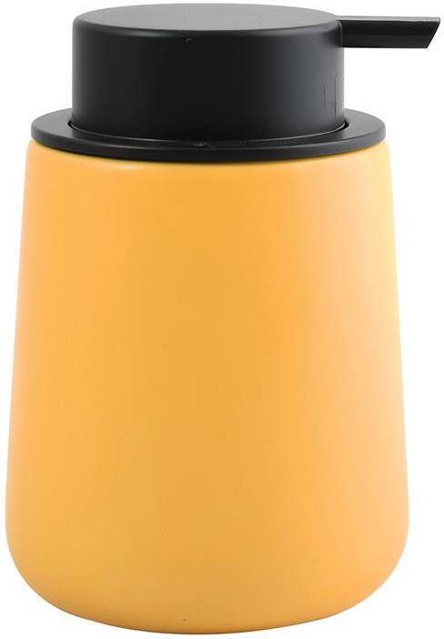 MSV Zeeppompje|dispenser Malmo Keramiek saffraan geel 8 5x12 cm