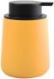 Spirella MSV Zeeppompje dispenser Malmo Keramiek saffraan geel zwart 8 5 x 12 cm 300 ml Zeeppompjes - Thumbnail 2