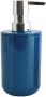 Spirella MSV Zeeppompje dispenser Porto PS kunststof marine blauw 7 x 16 cm 260 ml Zeeppompjes - Thumbnail 2
