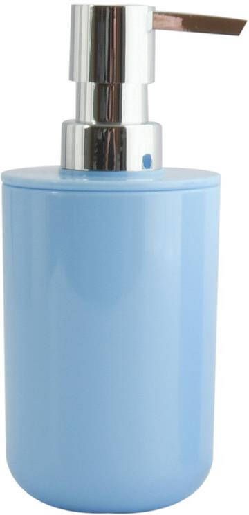 MSV Zeeppompje|dispenser Porto kunststof pastel blauw 7 x 16 cm