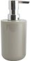 Spirella MSV Zeeppompje dispenser Porto PS kunststof taupe 7 x 16 cm 260 ml Zeeppompjes - Thumbnail 2