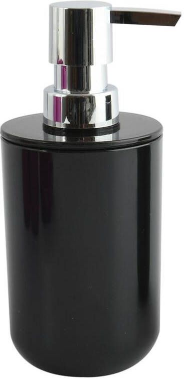MSV Zeeppompje|dispenser Porto PS kunststof zwart 7 x 16 cm