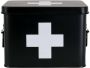 Present time Medicine storage box medium metal matt black - Thumbnail 2