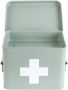 Present time Medicine storage box medium metal matt grayed jade - Thumbnail 2