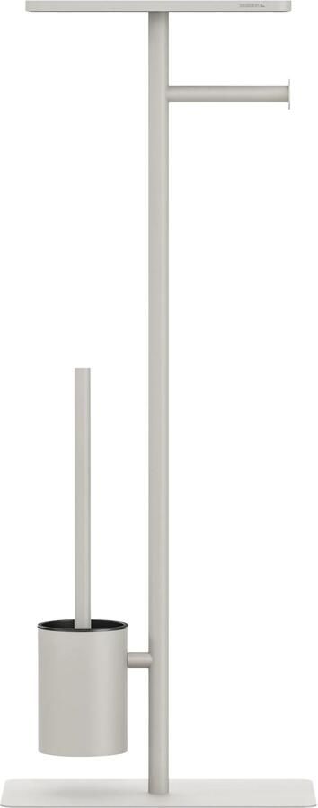 Sealskin Brix Toiletbutler met Planchet Greige