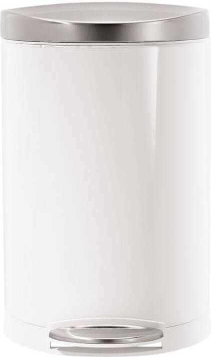 Simplehuman Semi-Round Pedaalemmer 10 Liter