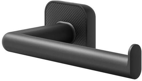 Tiger Cooper Toiletrolhouder zonder klep met L-vorm zwart 800237 - Foto 2