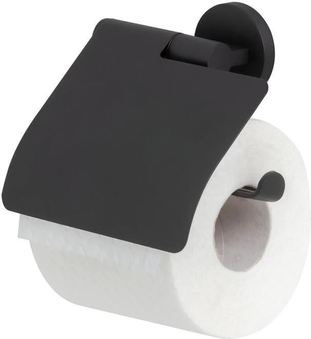 Tiger Noon Toiletrolhouder met klep chroom 1321630746