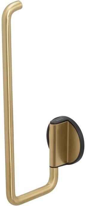 Tiger Tune Reserverolhouder 2 rollen wandmodel zelfklevend geborsteld messing zwart 1325435646 - Foto 2