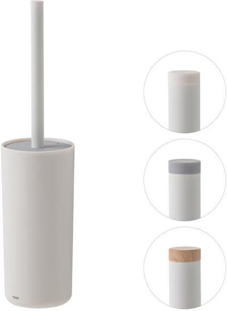 Tiger Urban Toiletborstel met houder vrijstaand Wit 9.3x38.6x9.3cm 1317430146