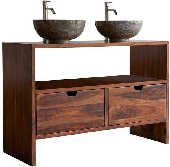Tikamoon Kwarto Badmeubel van massief palissanderhout 110 cm