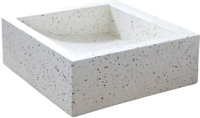 Tikamoon Pegase Wastafel van terrazzo confetti