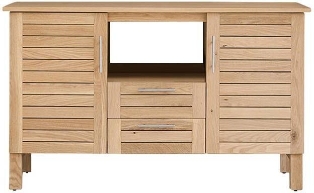 Tikamoon Soho Massief eikenhouten badmeubel 125 cm