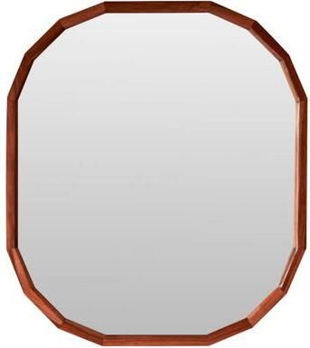 Tikamoon Spiegel in massief palissanderhout 80x70 cm Jade