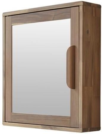 Tikamoon Spiegelkast in massief acaciahout Lila