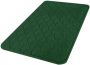 Urban Living Badkamerkleedje badmat tapijt memory foam donkergroen 50 x 80 cm Badmatjes - Thumbnail 2