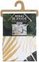 Urban Living Douchegordijn met ringen wit zwart beige Palmen print PVC 180 x 180 cm Douchegordijnen - Thumbnail 2