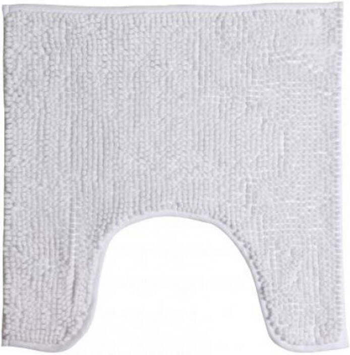 Urban Living WC Badkamerkleedje|badmat tapijt parel wit 49x49cm