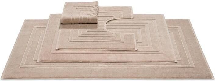 Vandyck Houston Badmat Almond | 60 x 60 cm | Beige | Katoen