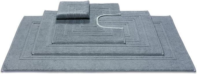 Vandyck Houston Badmat Dusty Blue | 60 x 60 cm | Blauw | Katoen