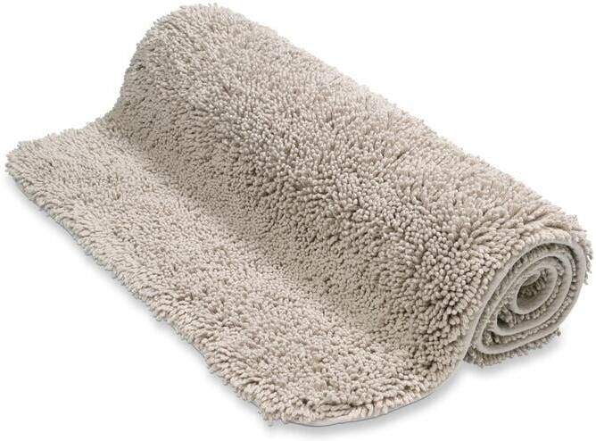 Vandyck Ranger Spray Badmat Stone | 55 x 90 cm | Beige | Katoen