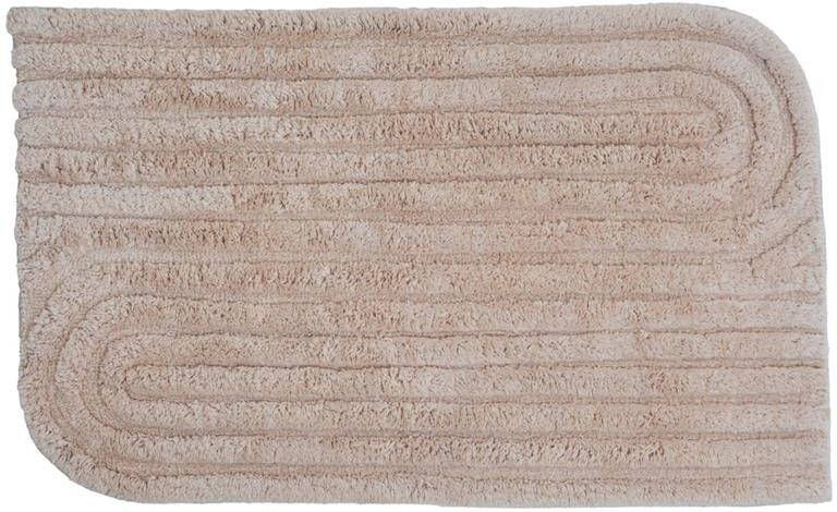 Veer Carpets Badmat Benja Beige 50 x 80 cm