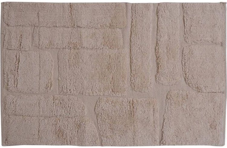 Veer Carpets Badmat Bibi Taupe 60 x 100 cm