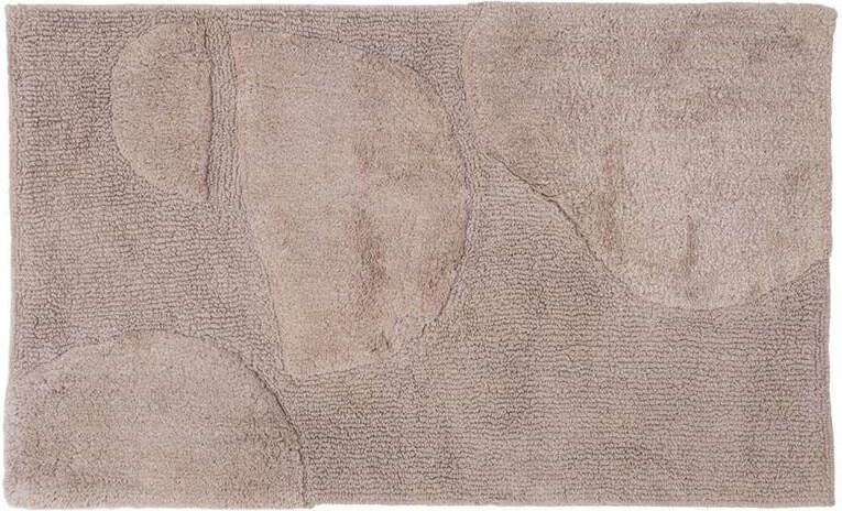 Veer Carpets Badmat Boaz Taupe 50 x 80 cm