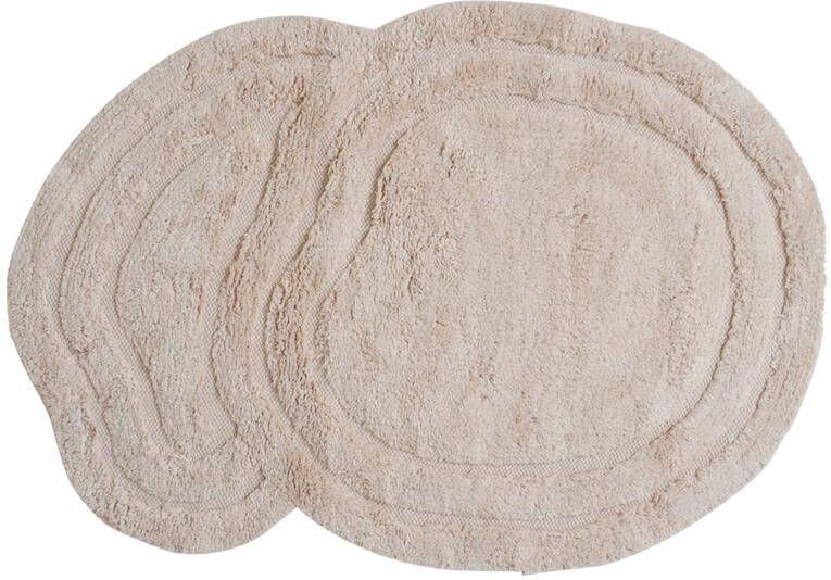Veer Carpets Badmat Zayn Beige 60 x 80 cm