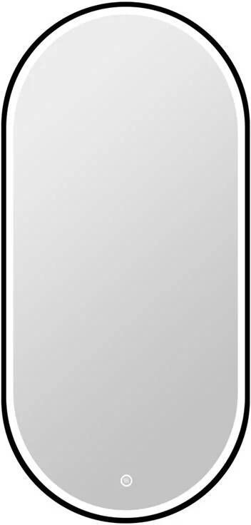 Vtw Living Badkamerspiegel Ovaal 50 x 100 cm Spiegel met Verlichting