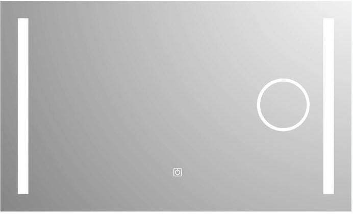 Vtw Living Badkamerspiegel met Vergrootglas Verlichting 160 x 80 cm