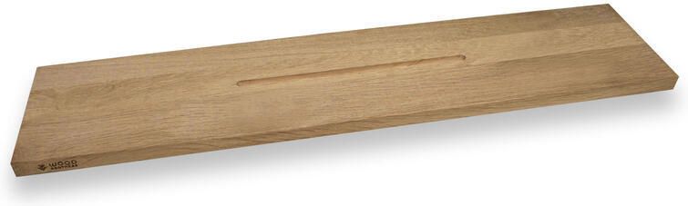 WOODBROTHERS Badplank eiken klei recht 90 x 20 cm 25 mm