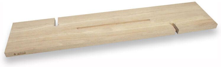 WOODBROTHERS Badplank eiken naturel recht luxe 95 x 20 cm 25 mm