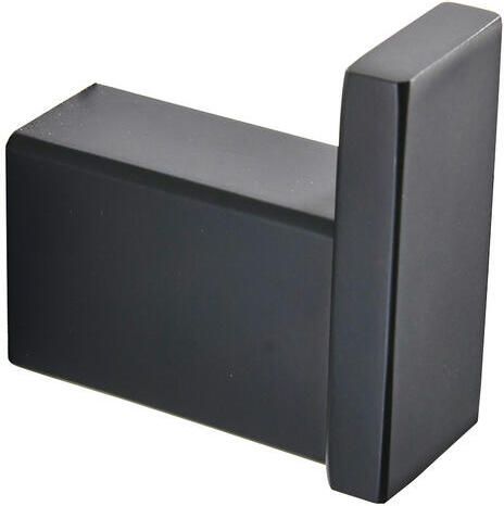 XIVADA Handdoekhaak Noto Met schroefset Rvs Zwart 1 stuk