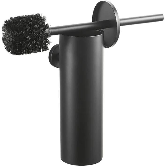 XIVADA Wc borstel met houder Hangend Toiletborstel Zwart Muur Toilet Borstel Boren