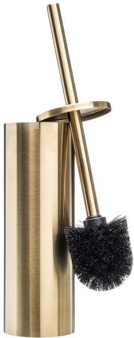 XIVADA Wc borstel met houder Vrijstaand Toiletborstel Goud Rvs Toilet Borstel zonder Boren - Foto 2