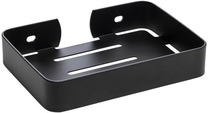 XIVADA Zeepbakje Douche Zwart Zeephouder Hangend aan muur Zeepschaaltje Shampoo bar houder