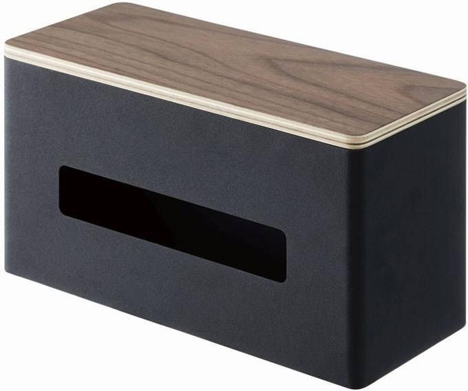 Yamazaki Tissuebox Dubbelzijdig Rin Bruin