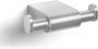 Zack Atore dubbele handdoekhaak 8.8x2.3x5.5cm RVS Mat 40420 - Thumbnail 2
