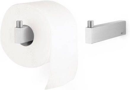 Zack Linea reserve Toiletrolhouder 6.4X18X2.5cm Mat Gesatineerd RVS 40391 - Foto 2