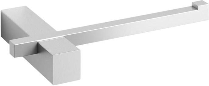 Zack Carvo Toiletrolhouder zonder klep geborsteld RVS 40480 - Foto 3