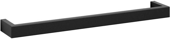 Zack Linea handdoekstang 61 5 cm zwart RVS 40578 - Foto 2