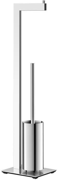 Zack Linea Toiletbutler 72.5 cm Spiegelglans RVS 40027 - Foto 2