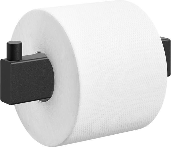 ZACK Linea Toiletrolhouder 14 5x8x4 2 cm Zwart - Foto 2