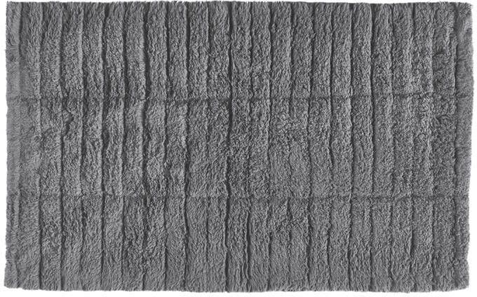 Zone Denmark Tiles badmat grijs 80 x 50 cm