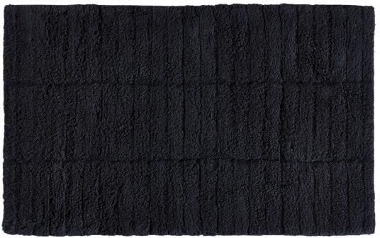 Zone Denmark Tiles badmat zwart 80 x 50 cm