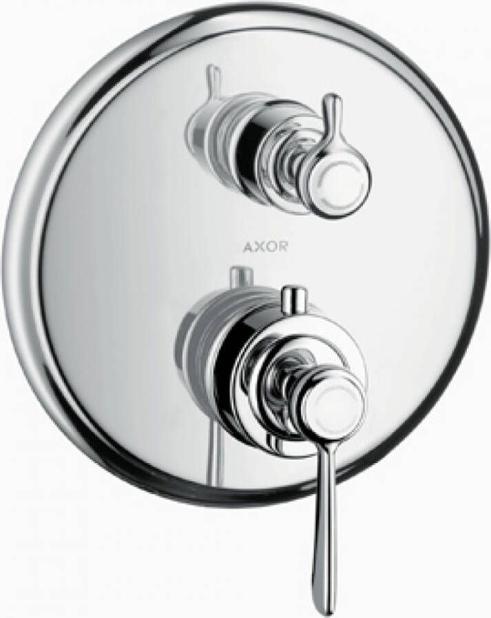Axor Montreux afbouwdeel voor inbouw thermostaat met stop- en omstelkraan chroom 16821000