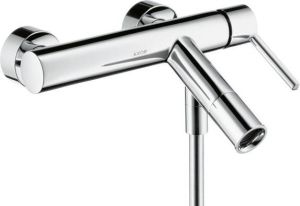Axor Hansgrohe Starck 1-greeps badkraan m. omstel m. koppelingen HOH=15cm chroom